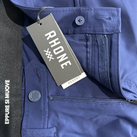 Rhone Resort Jogger Pants Mens 28 Navy Blue Stretch Fabric Golf Performance - Picture 10 of 13